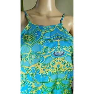 NWT Maxi Halter Top Dress Size XXL Lightweight Cruise Resort Vacation Packable
